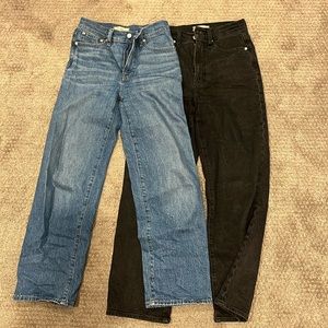 Madewell The Perfect Wide Leg Vintage Jean (2 Pairs!)